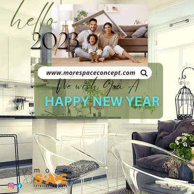 MoreSpace Team Wish You All have a Peaceful  and Prosperous New Year.
𝙷𝖆𝖕𝖕𝖄 𝙽𝖊𝚆 𝖄𝖊𝖆𝖗 2023🎆
.
.
.
.
.
#Ambience #ambienceinteriors #architecture #interiordesign #cnc #cncmachine #cncwoodworking #interiordesigner #interiorcnc 
#morespace #morespaceeanchakkal #morespace_interiorconcepts #morespacefactory #factoryoutlat #morespaceinteriorconcepts #2023goals #newyear #HappyNewYear #morespacetvm #thiruvananthapuram #eanchakkal #wishes #InteriorDesigner #Architectural&Interior #morespaceinteriorconcepts