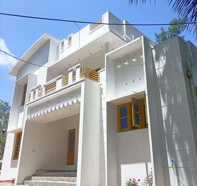 Trending Elevation  # using good quality Kumarakovil wire cut bricks....