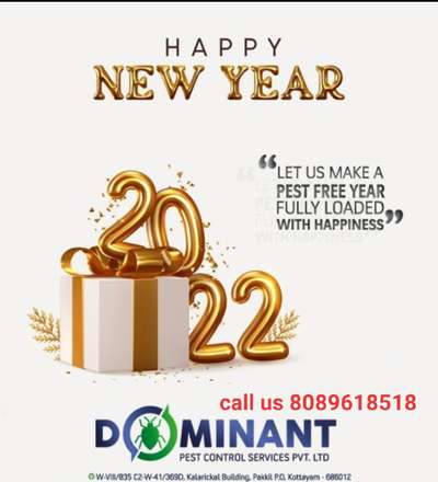 Happy New year From Dominant Team