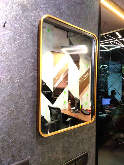 slim Profile Mirrors Size: 18x 24 
(Gold, Rose Gold, Black frame) 
 #GlassMirror #mirrors #lookingmirror