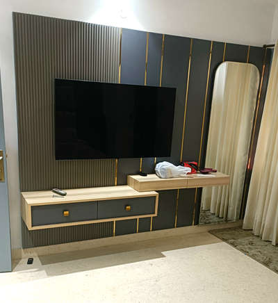 ROYAl Interior93  #my wooden work LCD panel