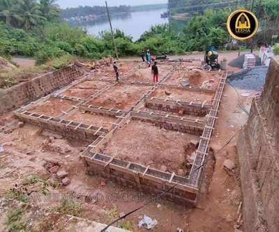 ഞങ്ങളുടെ client ന്‍റെ ബെൽറ്റ് ഫോർമേഷൻ കഴിഞ്ഞു  #leeha builders and developers #leeha construction #best construction company #Architectural&Interior #architecturedesigns #FloorPlans #home ideas#commercial building #