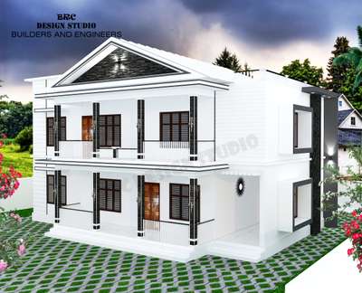 New house model
Client@Mattannur Kannur
 #dreamhouse  #exteriors  #beautifulhomes