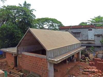 Slope roof 🏣
#Waterproofyard
#Waterproofing
#Sloperoof #Fosrocbrushbond #pidilite#MYK #Sika
#Nowaterloggig 
#Architects #CivilEngineers #Structuralengineers#Homeowners #Villas #Appartments 
'Quality wins ' is our motto.
site details : classified
#GovindPrakash