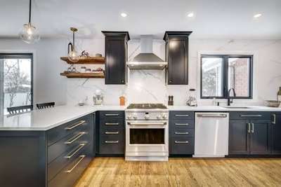 modular kitchen  #ClosedKitchen #InteriorDesigner #HomeDecor #KitchenInterior #interiorstylist #makehome