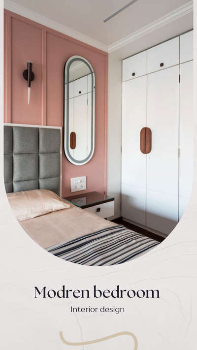 Modren simple bedroom design with colour combination 💡💡 #NEW_PATTERN