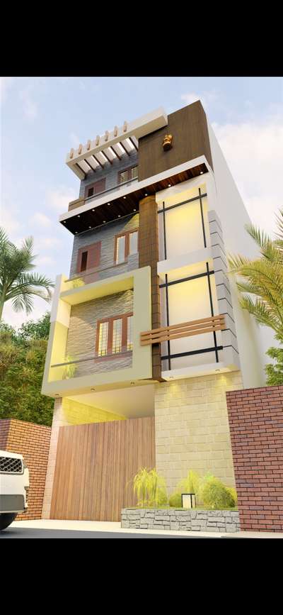 #narrowhouseplan #KeralaStyleHouse #keralaplanners 
#3DPlans