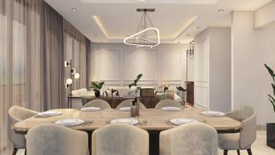 Emerald Gurugram - Living Dining Area