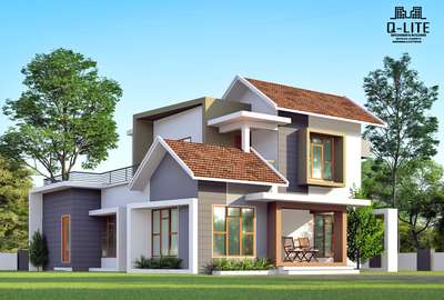#exteriordesigns  #MixedRoofHouse  #KeralaStyleHouse  #homeconstruction
