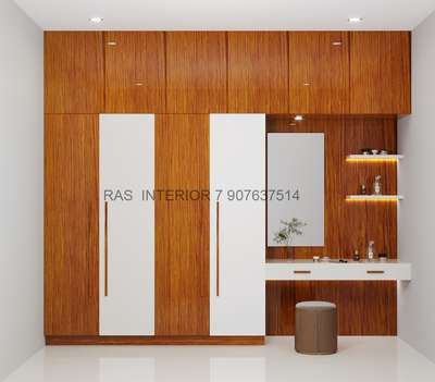 ബാംഗ്ലൂരിൽ ചെയ്യാൻ പോകുന്ന വർക്കിൻ്റെ 3d design#4DoorWardrobe #WardrobeIdeas #WardrobeDesigns #DressingTable #dressingunit #dressinginterior #loft #loftunit #loftdesign