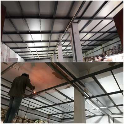 kwa office Thana
ceiling work 
( ACP sheet )