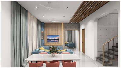 Project: Living & Dining 3D Interior Visualization
Client: prabhu
Designer/Studio: bee architects 

Scope of Work

✔ 3D modeling of living & dining interior space
✔ Furniture layout and décor setup
✔ Lighting design and ambiance creation
✔ Material, texture and color customization
✔ High-quality photorealistic rendering
✔ Final images in 4K resolution