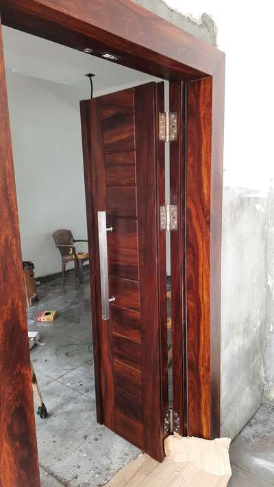 New installation @ Thaliparamba  #maindoor  #Steeldoor  #Kannur  #DoubleDoor
