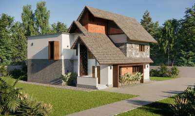 Residence proposed at Ettumanoor