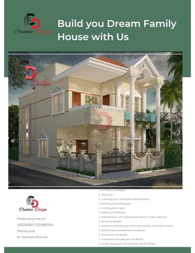 Contact CREATIVE DESIGN on +916232583617,+917223967525.
For ARCHITECTURAL(floor plan,3D Elevation,etc),STRUCTURAL(column,beam designs,etc) & INTERIORE DESIGN.
At a very affordable prices & better services.
. 
. 
. 
. 
. 
. 
. 
. 
. 
#modernhouse #architecture #interiordesign #design #interior #modern #house #home #homedecor #modernhome #modernarchitecture #homedesign #moderndesign #housedesign #architect #architecturelovers #luxuryhomes #archilovers #archdaily #decor #luxury #modernho
