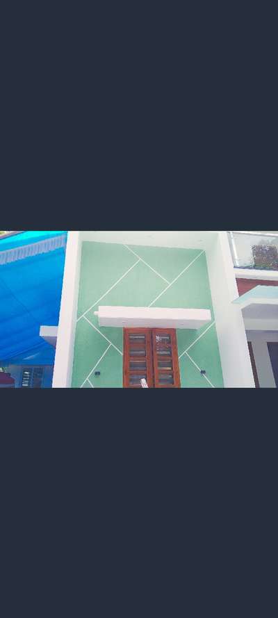 #exterior texture work #WallPutty  #WallDesigns  #WallPainting  #WALL_PAPER  #wallpannel