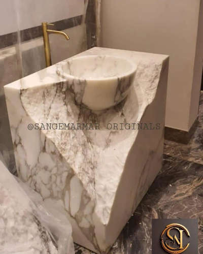 Looking For Wash Basins Here Are Some Wash Basins Perfect For Your Bathroom 
New Hand Crafted Article 
Made By Natural Marble 
DM For More Details 
#washbasin #marbles #handcrafted