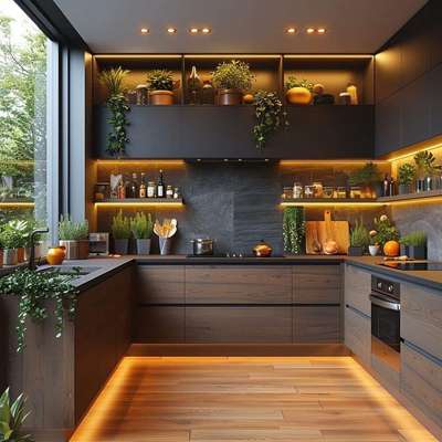 latest luxurious kitchen  #highlight  #LUXURY_INTERIOR  #KitchenIdeas
