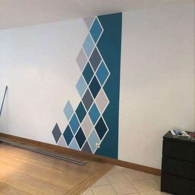 Wall Design Home Painting By Pawan Contractor