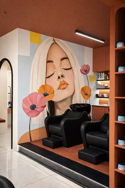 Project : Ruby Luxe Beauty Studio, Trivandrum
#interiordesign #saloninteriordesign  #keralaarchitecture  #trivandrum  #trendingreels😍😍  #salon #keralastyle #KeralaStyleHouse #keralahomeplans