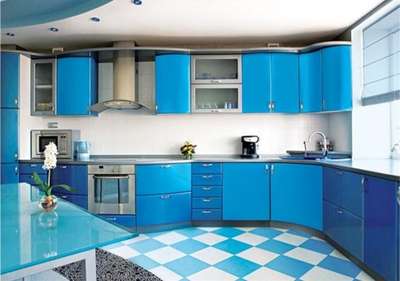 new shape and new design modular kitchen..👌🥰