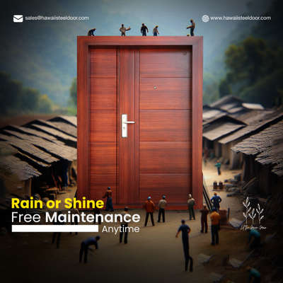 Whatever the weather, our door maintenance is here for you, ensuring your complete satisfaction!
.
.
India's No.1 Steel Doors

Visit our Store to Explore More Designs and Details,
https://www.hawaiistore.in/

 #Steeldoor  #steeldoors  #SteelWindows  #steeldoordesigns  #steeldoorsinkerala  #steelsecuritydoors