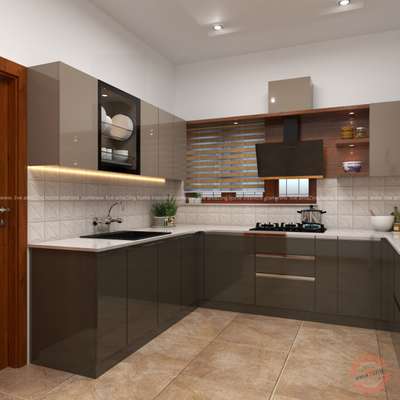*Modular Kitchen *
Modular Kitchen
Material Using : 710 BWP Marine Plywood 16mm (Wuudply premium) & 16mm Multiwood 
Laminates Using : Acrylic Glass Laminates by Euro Pratik & GreenLam
Wall Design using : Europratik Charcoal
Backpanel and Steel Beeding 
Hinges & Slider using Hafele
GTPTDT
Cutlery Tray 📥
Tandem Cup & Saucer Basket
Tandem Thali Basket 
Bottle Pullout
Tall Unit or Ladder Unit
Plain Basket 
Plate Basket
Side Corner Pullout
Detergent Holder
Dustbin
Hafele Hood & Hob
Glass Shutter For GTPT & G Profile Handle

Modular Home Interior Designs. 
>1000+ shades (Laminates)
>710 BWP Gurjan Marine Plywood 
>500+ Louvers Charcoal Panel designs.
>Customised Requirements.
>Branded accessories & Material.
>100% Machine Made Units.
>Factory Manufacturing.
>15 Years Warranty.
>Quality Work & Best Finishing. 
For more Details Contact me 
Check this portfolio George Niju 
https://koloapp.in/pro/niju-george

Follow us : Live Amazing Home Interior Pvt Ltd 
Live AmaZing Home Interiors 🏠 
Live Amazing Homes & Builders 
#Niju_george #bringamazinginside #interiordesigner #interiordesign #homedecor Pinterest Kerala Home Construction & Design by Koloapp #koloapp