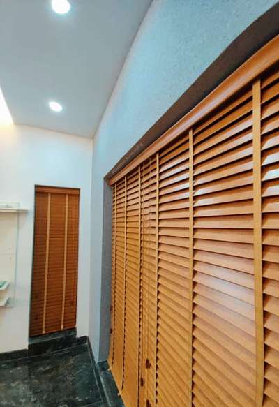 wooden blinds