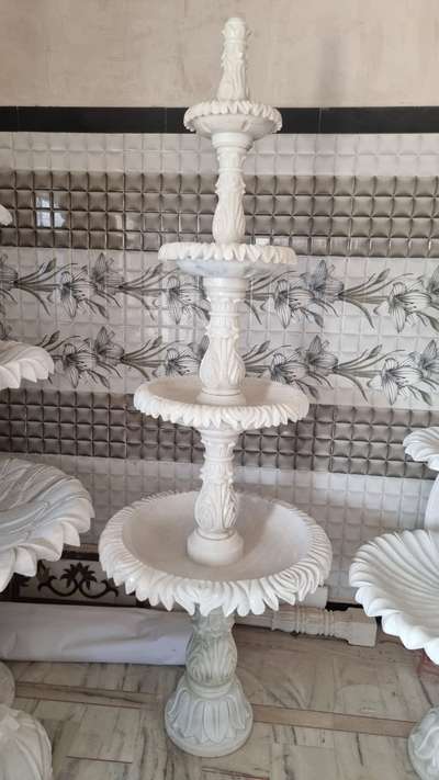 Marble and stone fountain #fountain