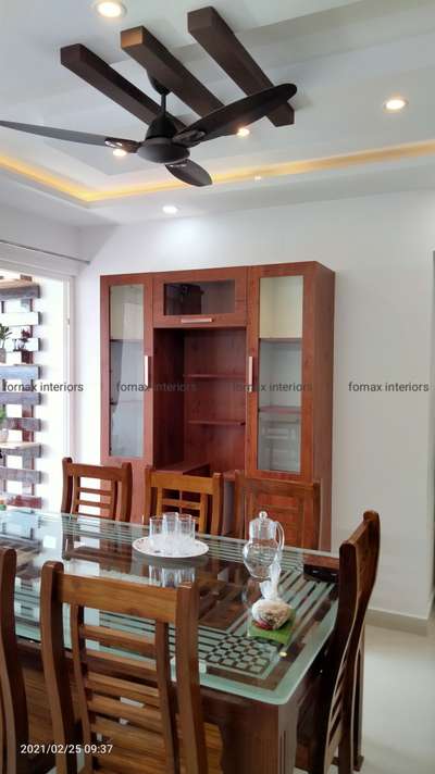 crockery shelf. dining room