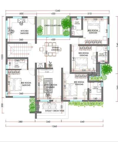 #4BHKPlans #1450sqft #FloorPlans #budgethomes