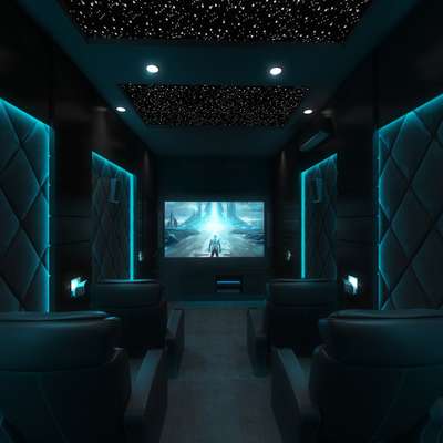 Home Theatre 3d design view 2000 per view