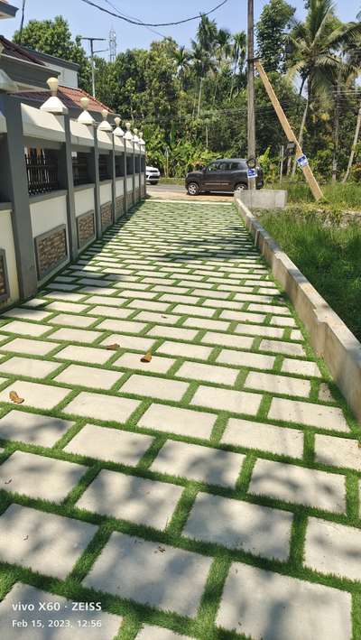 Interlock  with grass type