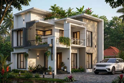 #pala #Kottayam   #under50lakhs  #3BHK #1800Sqft #under2000sqft  #doublestorey  #ContemporaryDesigns  #architecturedesigns  #8cent #villaconstruction  #villadesign