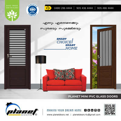 𝗣𝗟𝗔𝗡𝗘𝗧 - 𝗠𝗜𝗡𝗜 𝗣𝗩𝗖 𝗚𝗟𝗔𝗦𝗦 𝗗𝗢𝗢𝗥𝗦🚪 

നിങ്ങളുടെ സ്വപ്ന ഭവനങ്ങൾക്ക് ചാരുതയേകുവാൻ കുറഞ്ഞ മുതൽ മുടക്കിൽ ആകർഷണീയമായ ഡിസൈനുകളിൽ നാല് വുഡേൺ കളറുകളിൽ 𝐏𝐋𝐀𝐍𝐄𝐓 - 𝐌𝐈𝐍𝐈 𝐏𝐕𝐂 𝐆𝐋𝐀𝐒𝐒 𝐃𝐎𝐎𝐑𝐒 ലഭ്യമാണ്. 

❞𝗠𝗔𝗧 𝗙𝗜𝗡𝗜𝗦𝗛 𝗗𝗢𝗢𝗥𝗦❞ 

𝘼𝙫𝙖𝙞𝙡𝙖𝙗𝙡𝙚 𝘾𝙤𝙡𝙤𝙪𝙧𝙨: 𝙒𝙝𝙞𝙩𝙚, 𝘿𝙖𝙧𝙠 𝙒𝙤𝙤𝙙, 𝙍𝙤𝙨𝙚 𝙒𝙤𝙤𝙙 & 𝘽𝙧𝙤𝙬𝙣. 

👉 𝙁𝙤𝙧 𝙢𝙤𝙧𝙚 𝙙𝙚𝙩𝙖𝙞𝙡𝙨 𝙘𝙤𝙣𝙩𝙖𝙘𝙩 𝙪𝙨: 04802964444 - 9054364444 - 9054864444. 

👉 https://wa.me/919054364444 - https://wa.me/919054864444







#planetdoors #thrissur #kerala 

#doors #pvc #upvc #frp #fiber #windows #deignerdoors #skindoors #wood #panel #steeldoors #glassdoors #upvcwindows #blinds #home #decor #interior