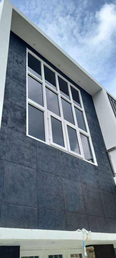 Upvc windows at Ezhattumugham site