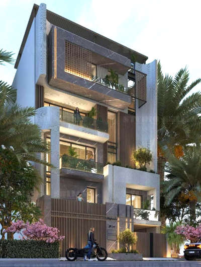 #ElevationHome #Architect #frontdesign #elevations #HouseDesigns #modernhome #architecturedesigns #InteriorDesigner #Architectural&Interior #LUXURY_INTERIOR