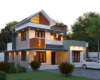 double floor house design