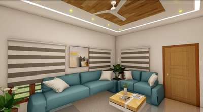 Living space with simple design 
#LivingroomDesigns 
#seating 
#render3d3d 
#sketchupmodeling 
#ceilingdesigns 
#WindowBlinds