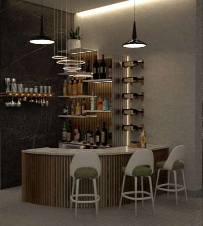 Bar counter designing
 #KeralaStyleHouse #Barcounter  #Bar #barchairs #Architect #architecturedesigns #Architectural&nterior #archkerala #best_architect #architectureldesigns #Barcounter #interiorpainting #interiordesignkerala #Royal_touch_painting_kerala #vrayrender  #vraylight #Vray