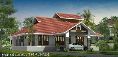 Proposed Residence at Wayanad -2850sqft