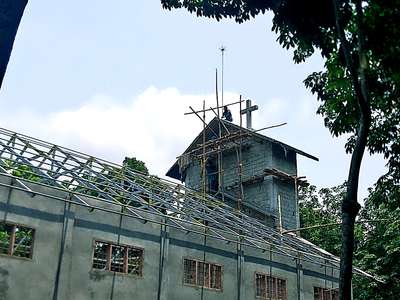 Lightning Arrester installation@Mavelikkara