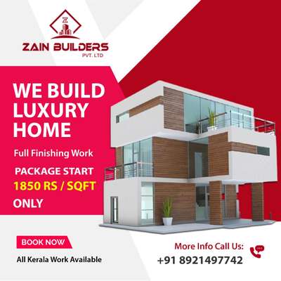 Zain Builders 🏡 🏡 🏡 
🏦@ ERNAKULAM.
🏦@ PERINTHALMANNA.
🏦@KANNUR
📲 +91 8921497742
* ALL KERALA WORKS *
നിങ്ങളുടെ സ്വപ്നം സാക്ഷാത്കരിക്കാൻ ഞങ്ങൾ സഹായിക്കുന്നു 
🏡 എല്ലാവിധ ഗൃഹ നിർമ്മാണ പ്രവർത്തനങ്ങളും ഒരു കുടക്കീഴിൽ.
🏡 സമയബന്ധിതമായി തീരുന്ന ഗുണമേന്മ ഉറപ്പ് തരുന്ന പ്രവർത്തന പാരമ്പര്യം.
🏡 10 ഘട്ടങ്ങളായി മുഴുവൻ തുക അടക്കാൻ അവസരം.
നിങ്ങളുടെ സ്വപ്നം ഇനി വിദൂരമല്ല, ZainBuilders Pvt.Ltd. കൂടെ ഉള്ളപ്പോൾ...
For Booking 
Contact : +91 8921497742
Whatsapp : https://wa.me/918921497742
#zainbuilders #home #dreamhome #makehome #trivandrum  #ernakulam #malappuram #kannur  #kerala