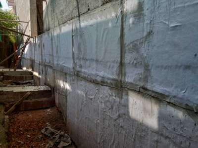 #Retain Wall  Waterproofing 
And protection(geotextile200mg)