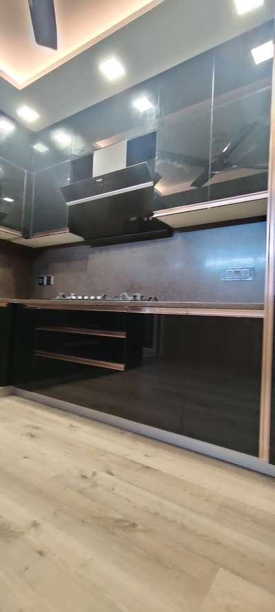 glass door kitchen
