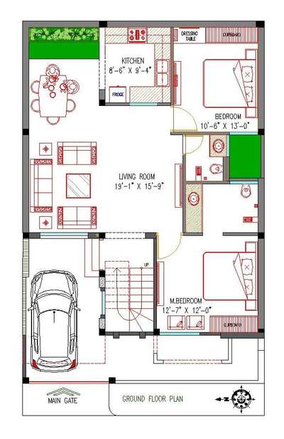 ₹1 स्क्वायर फीट में फ्लोर प्लान बनवाए 9977999020  #2d #2dplanning #FloorPlans  #planningcommunity