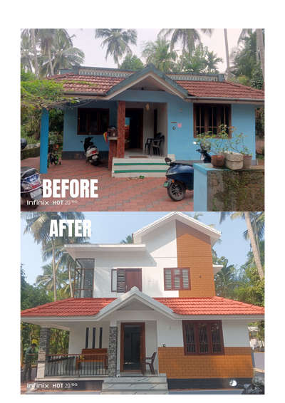 VENGERI @KOZHIKODE
 #fullfinish🏡✔️✔️  #HouseConstruction  #interiorwork  #WallPainting  #StaircaseHandRail  #Interlocks  #woodpolishing