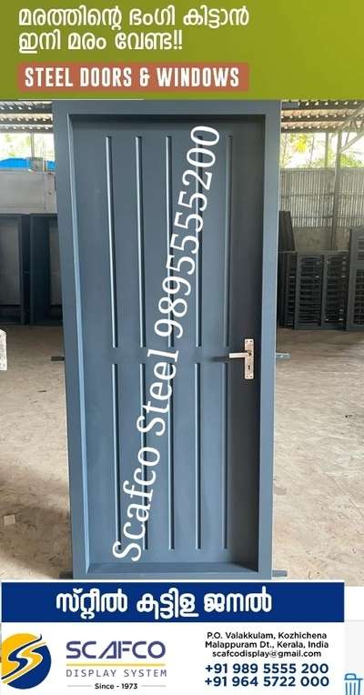 Scafco Steel Door Frame And Window Frames manufacturer 9895555200