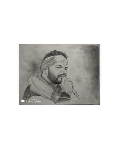 #Portrait #Pencil Portrait #Pencil Sketch #Art Lover #Indore Artist #Black & White 
Sketch #Art Stories #Art #Decor #Interior Art #Graffiti Art #Wall Art