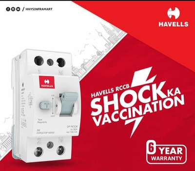 ✅ Havells RCCB

Now Your home is more safer with Havells RCCB also comes with 6 Years Warranty. Get it now & Save your home from shock right now.

Visit our HHYS Inframart showroom in Kayamkulam for more details.

𝖧𝖧𝖸𝖲 𝖨𝗇𝖿𝗋𝖺𝗆𝖺𝗋𝗍
𝖬𝗎𝗄𝗄𝖺𝗏𝖺𝗅𝖺 𝖩𝗇 , 𝖪𝖺𝗒𝖺𝗆𝗄𝗎𝗅𝖺𝗆
𝖠𝗅𝖾𝗉𝗉𝖾𝗒 - 690502

Call us for more Details :
+91 9747591555.

✉️ info@hhys.in

🌐 https://hhys.in/


#hhys #hhysinframart #buildingmaterials #havells